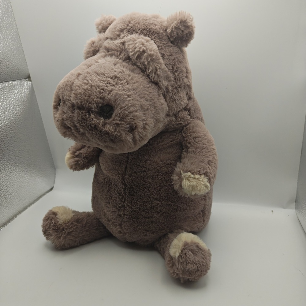 Jellycat London Myrtle Hippopotamus Hippo 14" Plush Stuffed Animal RETIRED D42 - Picture 2 of 6